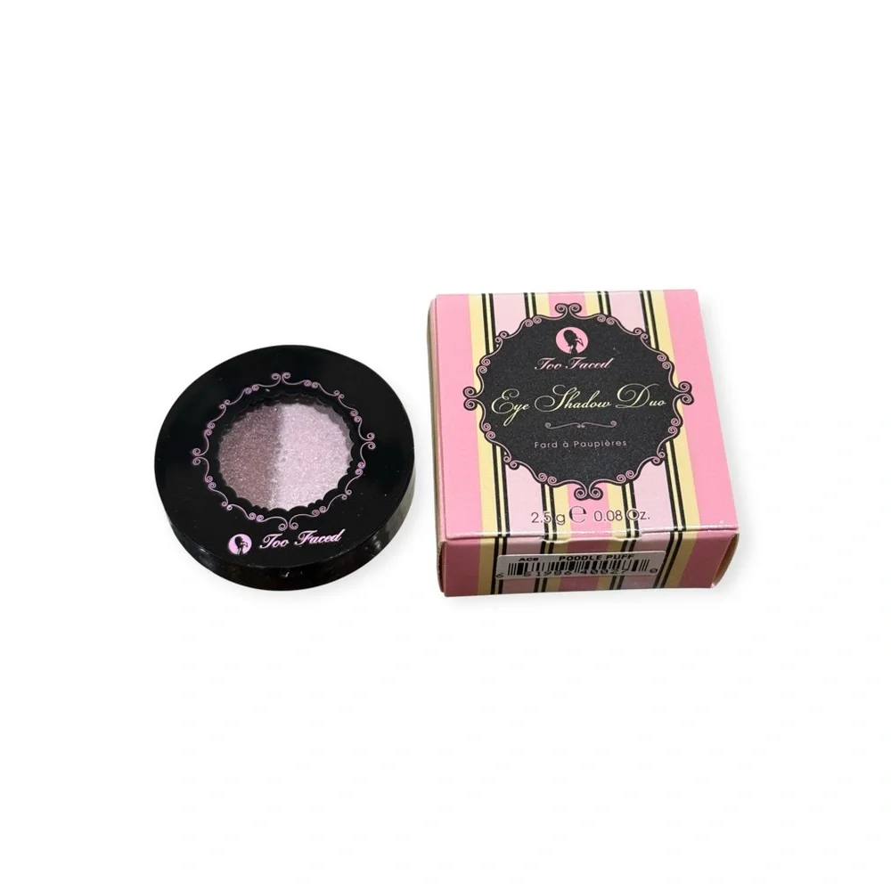 Deadstock: new Too Faced 𖦹 OG Original Eye Shadow Duo 𖦹 Poodle Puff 𖦹 in box